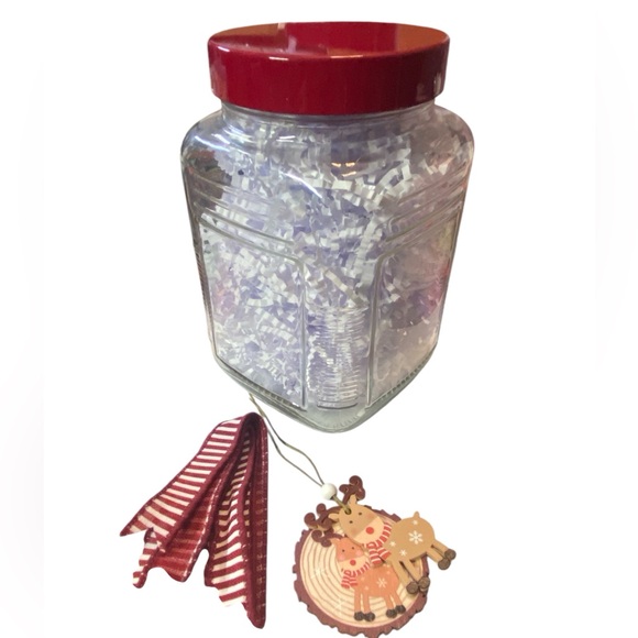 Farmhouseuse Style Reindeer Gift Jar - Picture 3 of 3